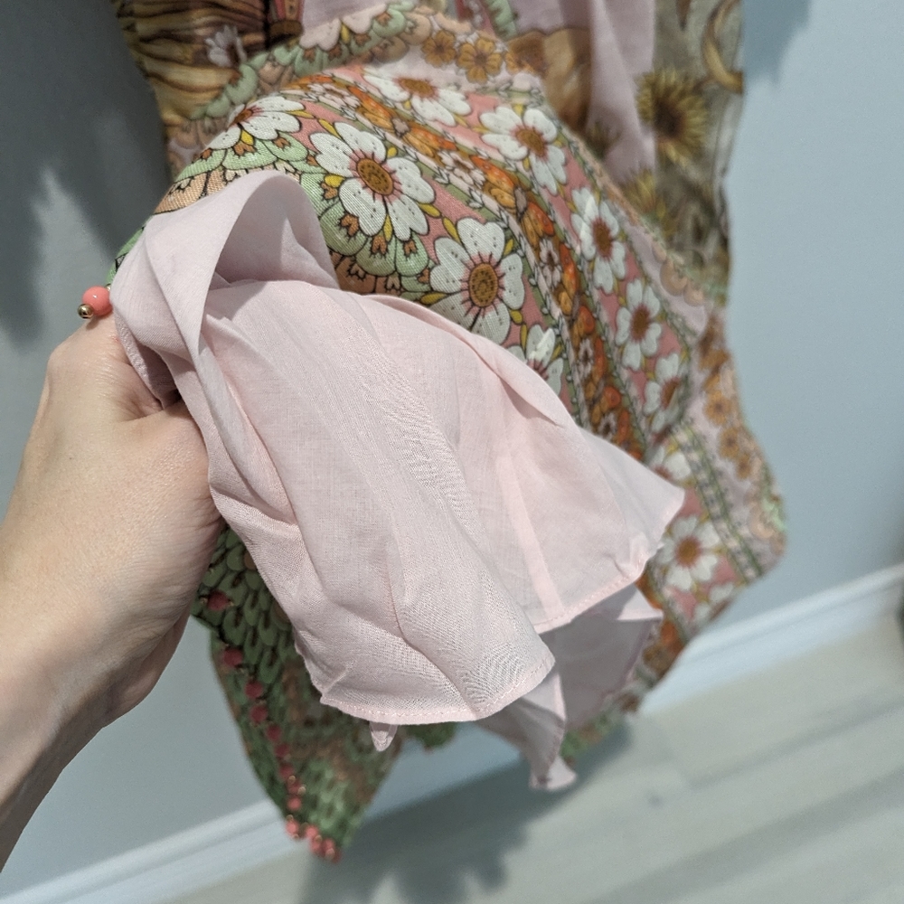 Zimmermann Kaleidoscope Bell Sleeve Gown - Picture 10 of 15